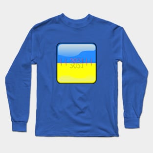 Ukrainian flag Long Sleeve T-Shirt